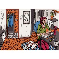 Pakiet ilustracji: Miejsca i ludzie