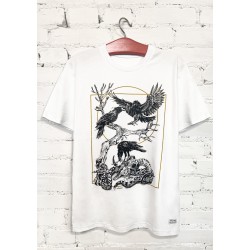 T-shirt: Ravens white