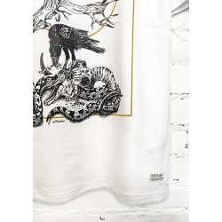 T-shirt: Ravens white